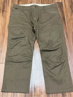 KUHL Pants Mens 42x28.5 Brown Rydr Vintage Patina Dye Outdoor Hiking Pant Hemmed